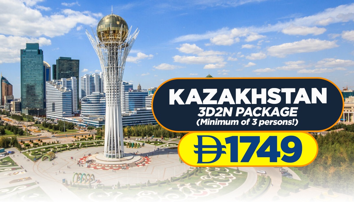 3D2N Kazakhstan Package