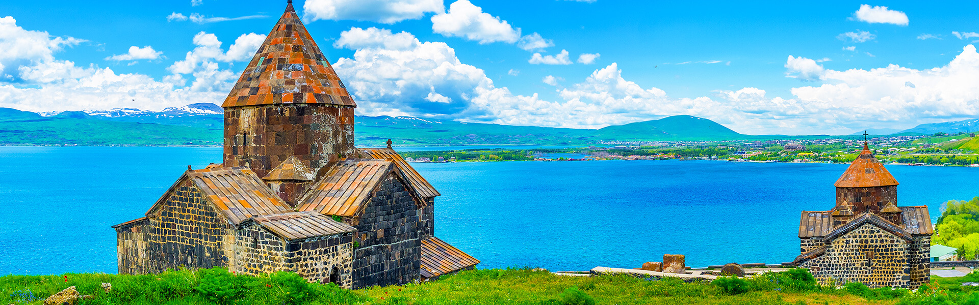 Lake Sevan and Armenian heritage for a tour package from Abu Dhabi