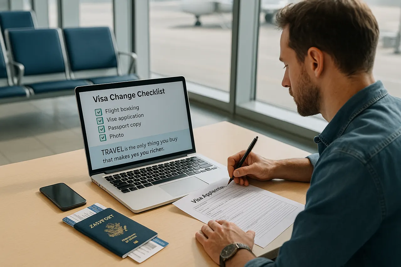 UAE Visa Change By Air Checklist Requirements and Tips 2026